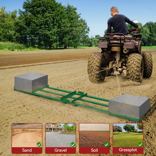 8ft drag harrow - 8ft, lawn